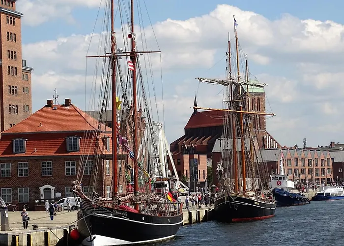 In Der Hansestadt Mit Blick Auf Ostsee Casa de Férias
